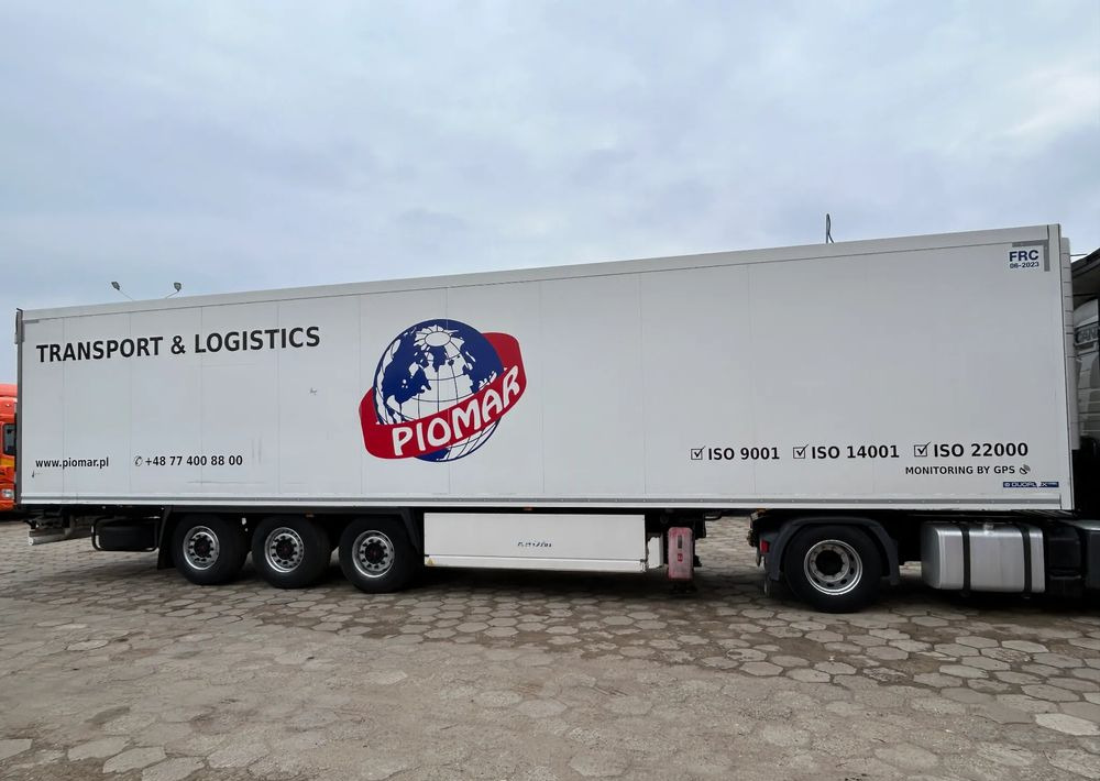 Krone CARRIER VECTOR 1550 / GRUBA ŚCIANA 7 CM / NOWE OPONY / 2017 ROK !! - Koelwagen oplegger: afbeelding 2 Krone CARRIER VECTOR 1550 / GRUBA ŚCIANA 7 CM / NOWE OPONY / 2017 ROK !! - Koelwagen oplegger: afbeelding 2