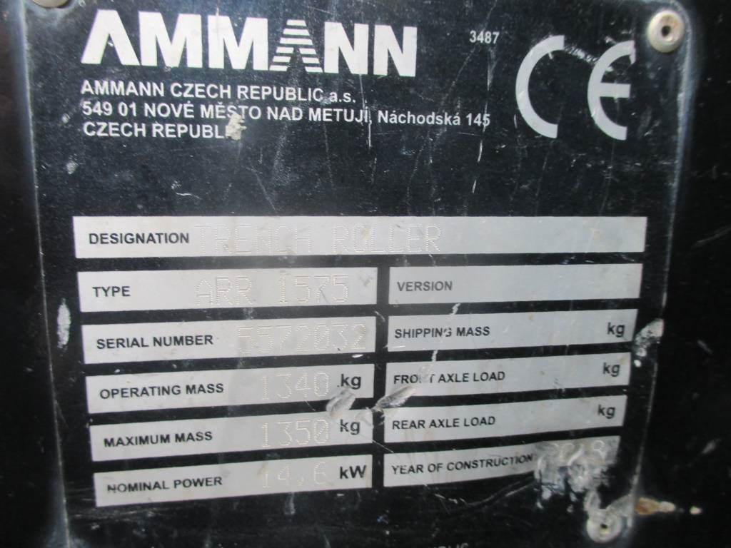 Asfaltwals Ammann ARR 1575: afbeelding 14