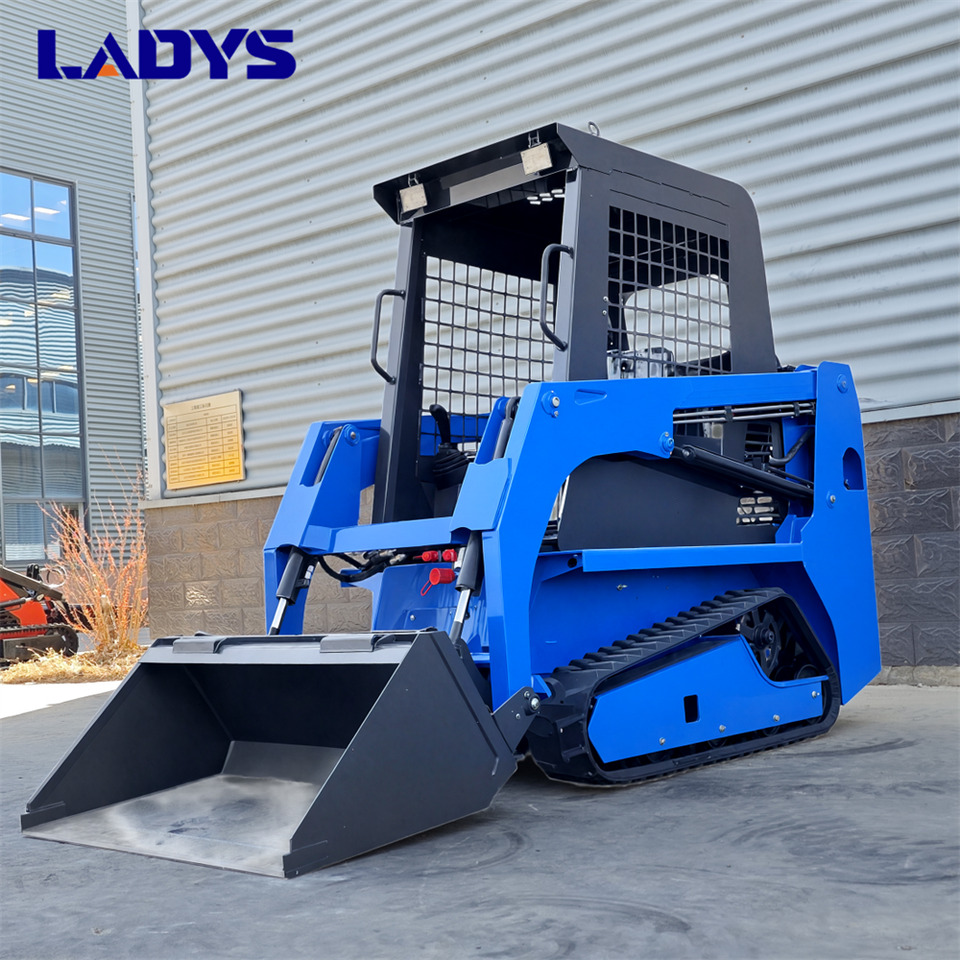 LADYS Free Shipping Mini Skid Steer Loader Compact Track Electric/Diesel Chinese Mini Skid Steer Loader For Sale With Mini Skid Steer Attachments 4 In 1 Bucket - Schranklader: afbeelding 4 LADYS Free Shipping Mini Skid Steer Loader Compact Track Electric/Diesel Chinese Mini Skid Steer Loader For Sale With Mini Skid Steer Attachments 4 In 1 Bucket - Schranklader: afbeelding 4