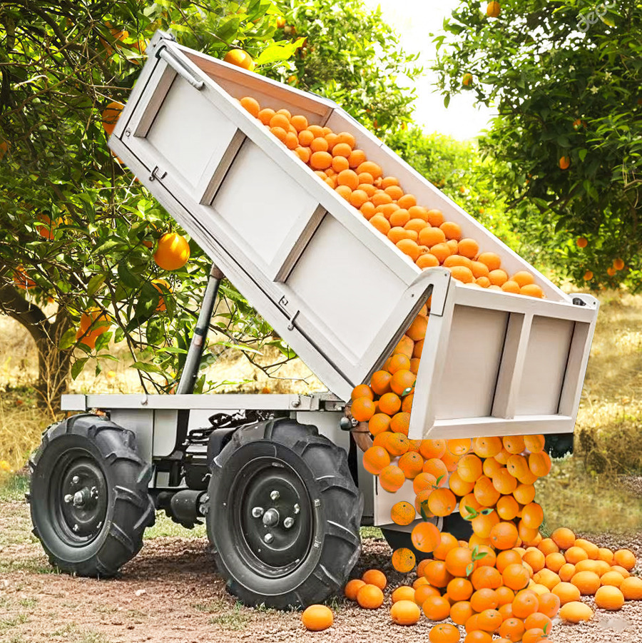 LEZUM Electric Remote Control Transporter Agricultural Orchard Farm Electric Utv Material Handling Equipment All Terrain Transport Vehicle - Quad: afbeelding 4 LEZUM Electric Remote Control Transporter Agricultural Orchard Farm Electric Utv Material Handling Equipment All Terrain Transport Vehicle - Quad: afbeelding 4