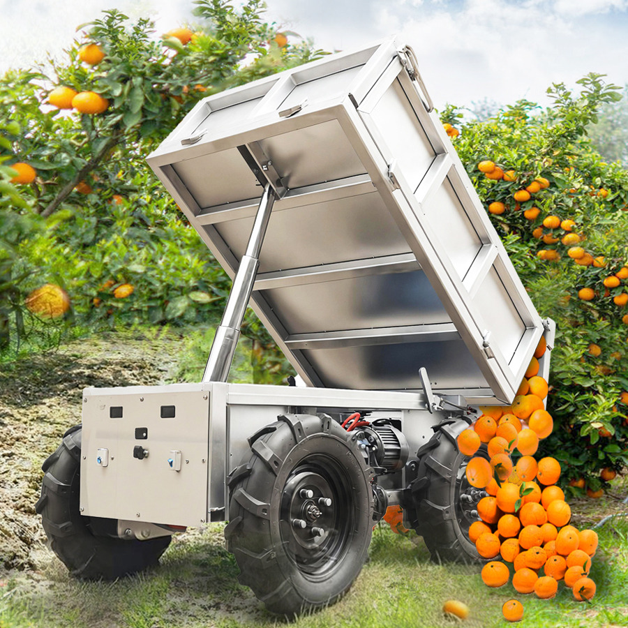 LEZUM Electric Remote Control Transporter Agricultural Orchard Farm Electric Utv Material Handling Equipment All Terrain Transport Vehicle - Quad: afbeelding 1 LEZUM Electric Remote Control Transporter Agricultural Orchard Farm Electric Utv Material Handling Equipment All Terrain Transport Vehicle - Quad: afbeelding 1
