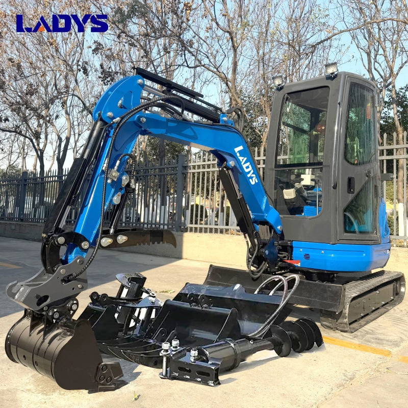 LADYS DY25U Mini Excavator Digger Miniexcavadora EPA Kubota Engine Mini Excavator For Sale With Mini Excavator Attachment Set - Rupsgraafmachine: afbeelding 1 LADYS DY25U Mini Excavator Digger Miniexcavadora EPA Kubota Engine Mini Excavator For Sale With Mini Excavator Attachment Set - Rupsgraafmachine: afbeelding 1