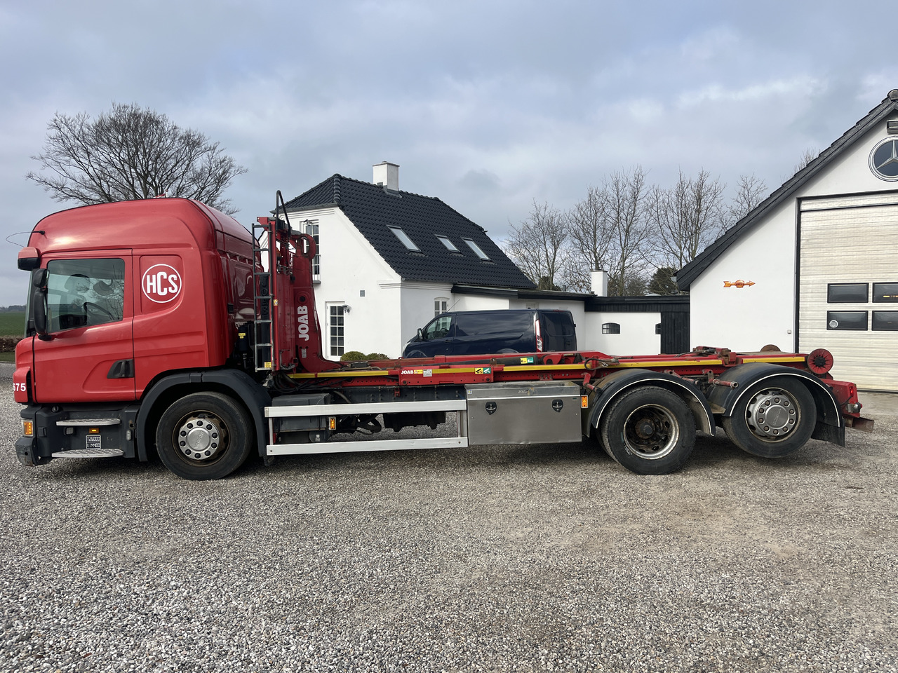 Scania P320 - Haakarmsysteem vrachtwagen: afbeelding 1 Scania P320 - Haakarmsysteem vrachtwagen: afbeelding 1