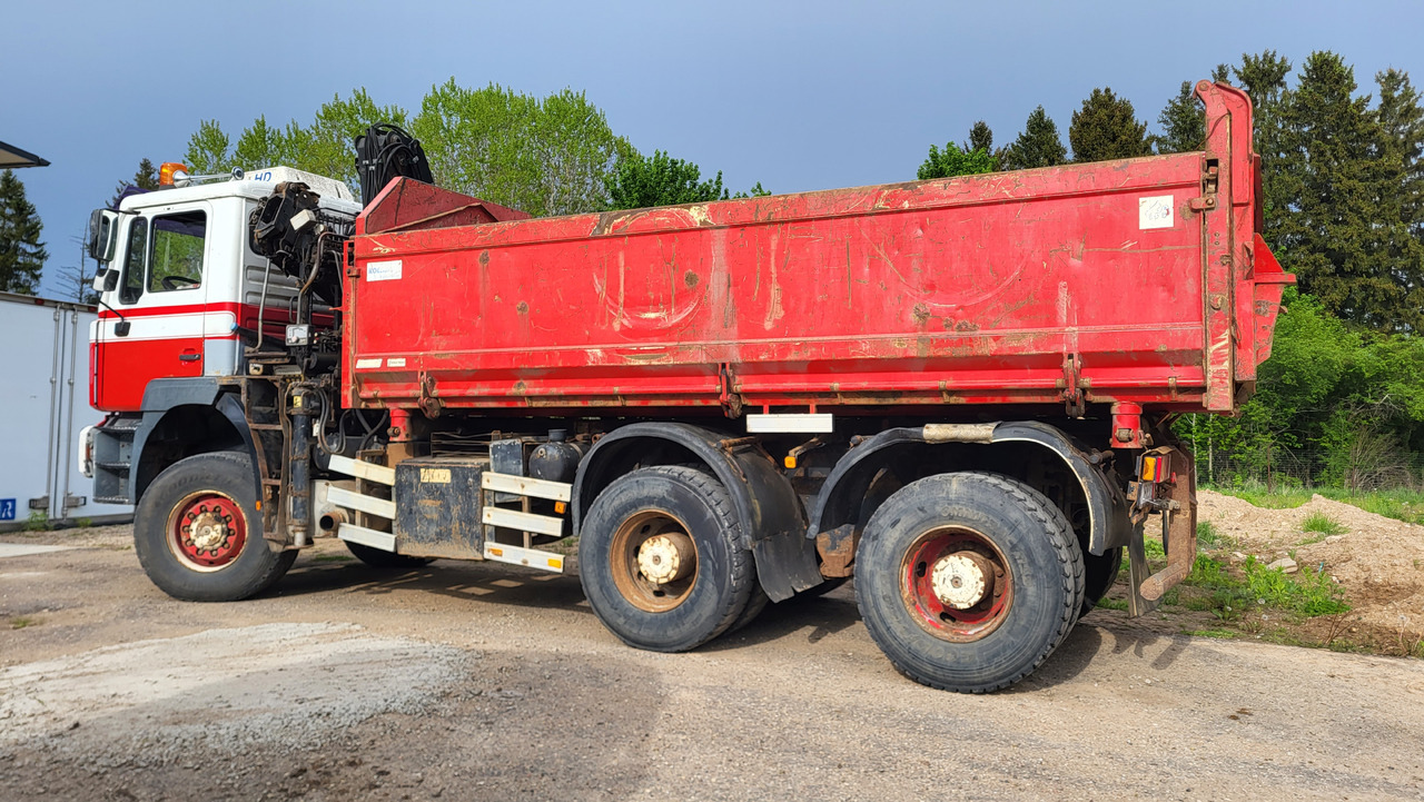 MAN 33.414 6X6 HIAB 102 33.414 - Kipper vrachtwagen: afbeelding 2 MAN 33.414 6X6 HIAB 102 33.414 - Kipper vrachtwagen: afbeelding 2