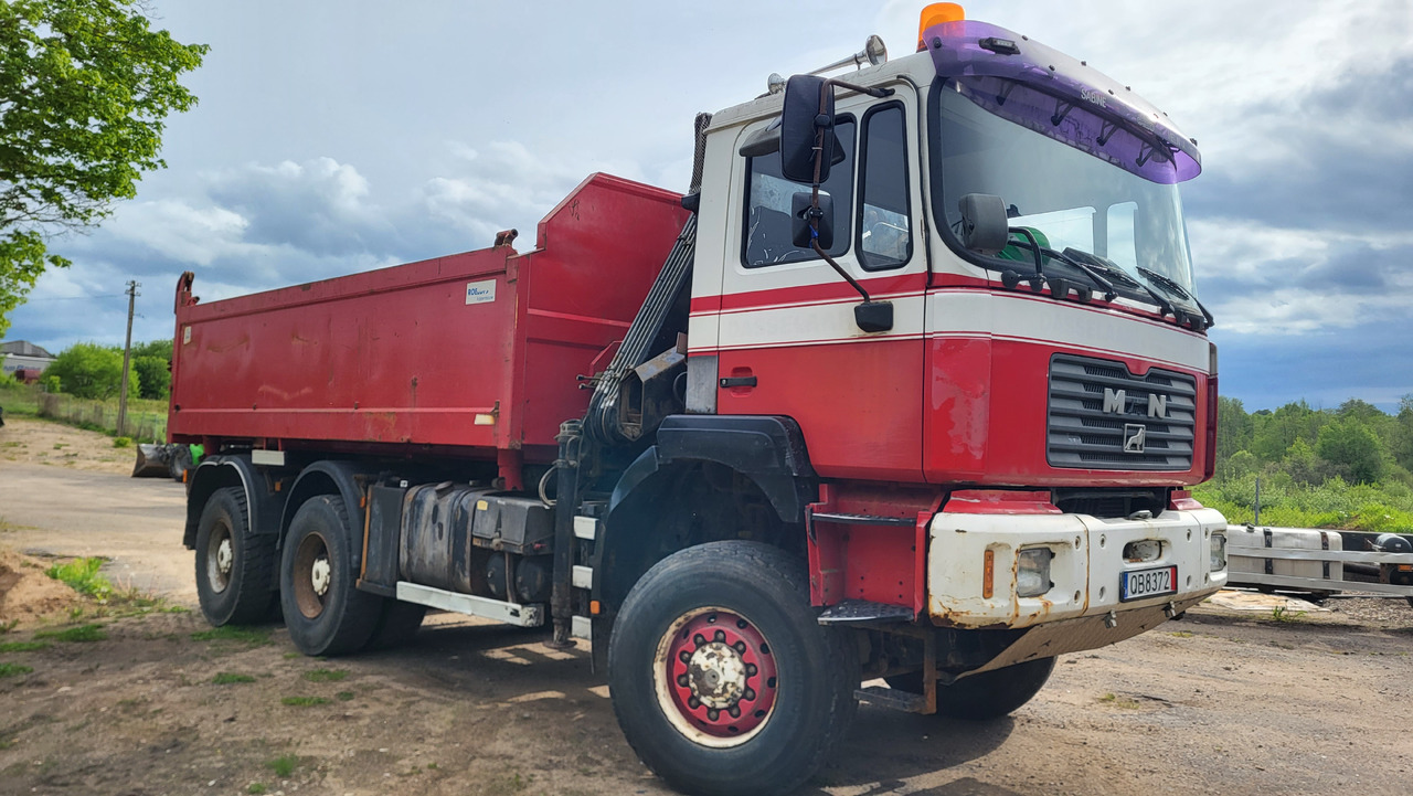 MAN 33.414 6X6 HIAB 102 33.414 - Kipper vrachtwagen: afbeelding 3 MAN 33.414 6X6 HIAB 102 33.414 - Kipper vrachtwagen: afbeelding 3
