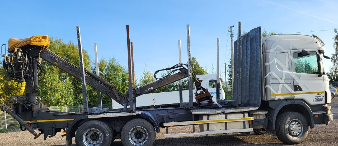 Scania G480 - Houttransport, Kraanwagen: afbeelding 4 Scania G480 - Houttransport, Kraanwagen: afbeelding 4