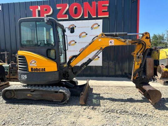 Bobcat E26 cabine a 21500 € HT - Minigraafmachine: afbeelding 5 Bobcat E26 cabine a 21500 € HT - Minigraafmachine: afbeelding 5