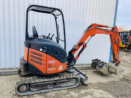 Hitachi ZX22U-2 CLR Canopy - Minigraafmachine: afbeelding 1 Hitachi ZX22U-2 CLR Canopy - Minigraafmachine: afbeelding 1
