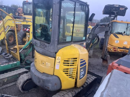 Komatsu PC26MR-3 - Minigraafmachine: afbeelding 3 Komatsu PC26MR-3 - Minigraafmachine: afbeelding 3