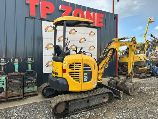 Komatsu PC26MR-3  à 19900€ HT - Minigraafmachine: afbeelding 5 Komatsu PC26MR-3  à 19900€ HT - Minigraafmachine: afbeelding 5