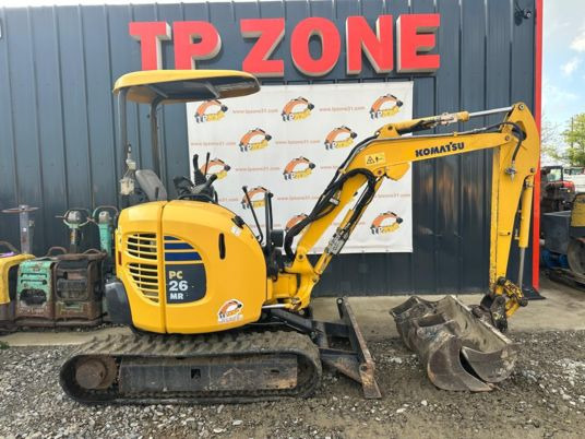 Komatsu PC26MR-3  à 19900€ HT - Minigraafmachine: afbeelding 1 Komatsu PC26MR-3  à 19900€ HT - Minigraafmachine: afbeelding 1
