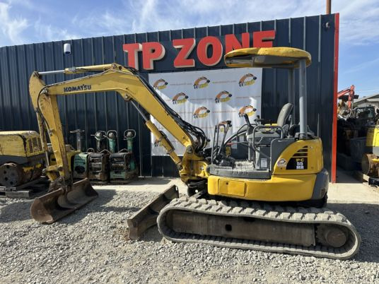 Komatsu PC55MR-3 à 22500 Euros HT - Minigraafmachine: afbeelding 2 Komatsu PC55MR-3 à 22500 Euros HT - Minigraafmachine: afbeelding 2
