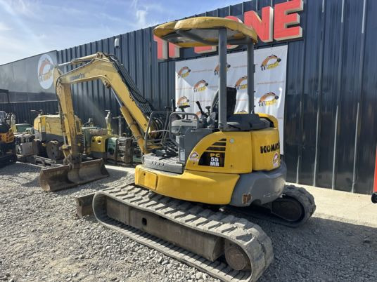 Komatsu PC55MR-3 à 22500 Euros HT - Minigraafmachine: afbeelding 4 Komatsu PC55MR-3 à 22500 Euros HT - Minigraafmachine: afbeelding 4