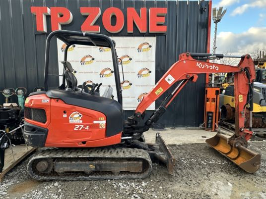 Kubota KX027-4 à 22 500 € HT - Minigraafmachine: afbeelding 1 Kubota KX027-4 à 22 500 € HT - Minigraafmachine: afbeelding 1