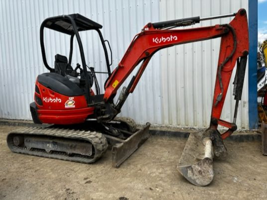 Kubota U25-3 EU Canopy - Minigraafmachine: afbeelding 5 Kubota U25-3 EU Canopy - Minigraafmachine: afbeelding 5