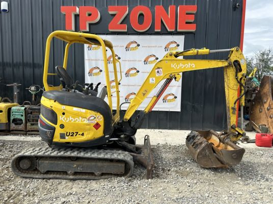 Kubota U27-4 à 19900€ HT - Minigraafmachine: afbeelding 1 Kubota U27-4 à 19900€ HT - Minigraafmachine: afbeelding 1