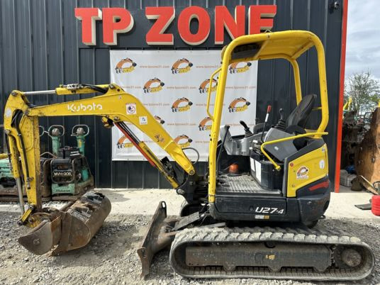 Kubota U27-4 à 19900€ HT - Minigraafmachine: afbeelding 4 Kubota U27-4 à 19900€ HT - Minigraafmachine: afbeelding 4