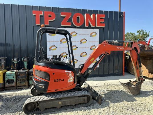Kubota U27-4 à 20500 € HT - Minigraafmachine: afbeelding 1 Kubota U27-4 à 20500 € HT - Minigraafmachine: afbeelding 1