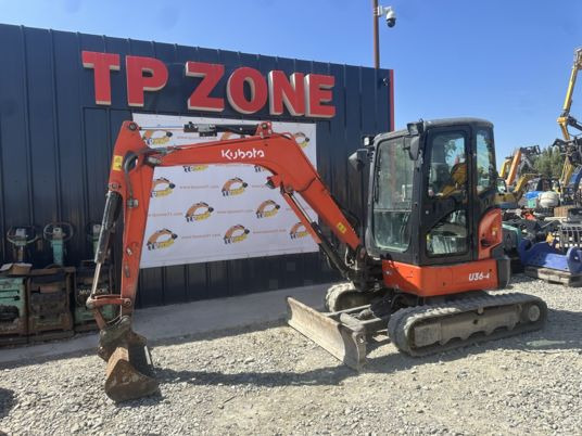 Kubota U36-4 Cabine à 28500 € HT - Minigraafmachine: afbeelding 4 Kubota U36-4 Cabine à 28500 € HT - Minigraafmachine: afbeelding 4