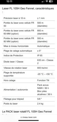 Niveau laser rotatif automatique horizontal GEO FENNEL - Bouwmaterieel: afbeelding 4 Niveau laser rotatif automatique horizontal GEO FENNEL - Bouwmaterieel: afbeelding 4