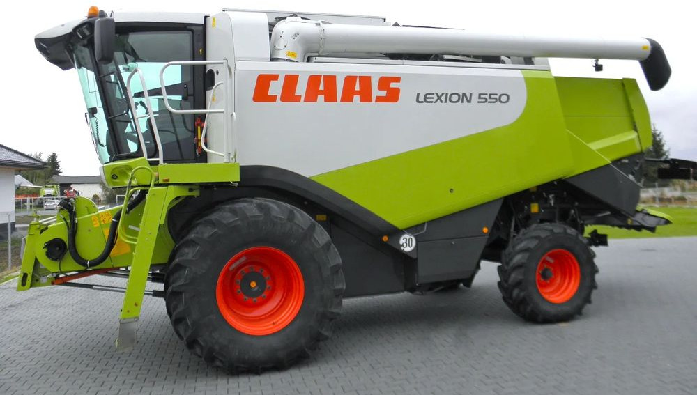 Claas Lexion 550 2005 Rok, heder V750, Najbogatsza Wersja, Nie Malowany, Stan Idealny - Maaidorser: afbeelding 2 Claas Lexion 550 2005 Rok, heder V750, Najbogatsza Wersja, Nie Malowany, Stan Idealny - Maaidorser: afbeelding 2