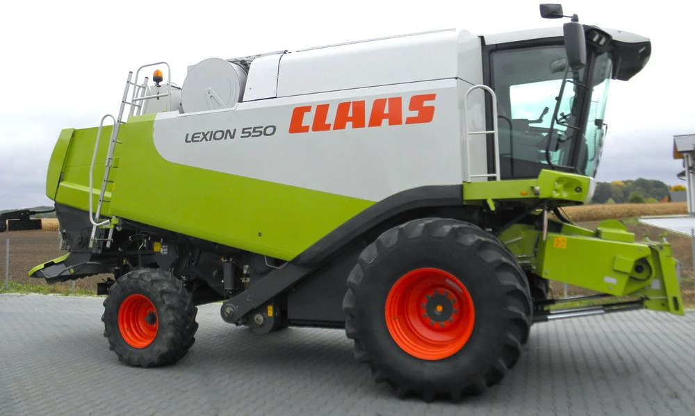 Claas Lexion 550 2005 Rok, heder V750, Najbogatsza Wersja, Nie Malowany, Stan Idealny - Maaidorser: afbeelding 3 Claas Lexion 550 2005 Rok, heder V750, Najbogatsza Wersja, Nie Malowany, Stan Idealny - Maaidorser: afbeelding 3