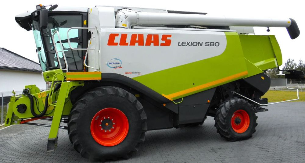 Claas Lexion 580 heder V900, Najbogatsza Wersja, Nie Malowany, Stan Bardzo Dobry - Maaidorser: afbeelding 4 Claas Lexion 580 heder V900, Najbogatsza Wersja, Nie Malowany, Stan Bardzo Dobry - Maaidorser: afbeelding 4