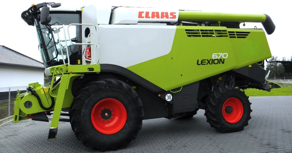 Claas Lexion 670 2019 Rok, Heder V 770, Najbogatsza Wersja, Nie Malowany, Stan Idealny - Maaidorser: afbeelding 5 Claas Lexion 670 2019 Rok, Heder V 770, Najbogatsza Wersja, Nie Malowany, Stan Idealny - Maaidorser: afbeelding 5
