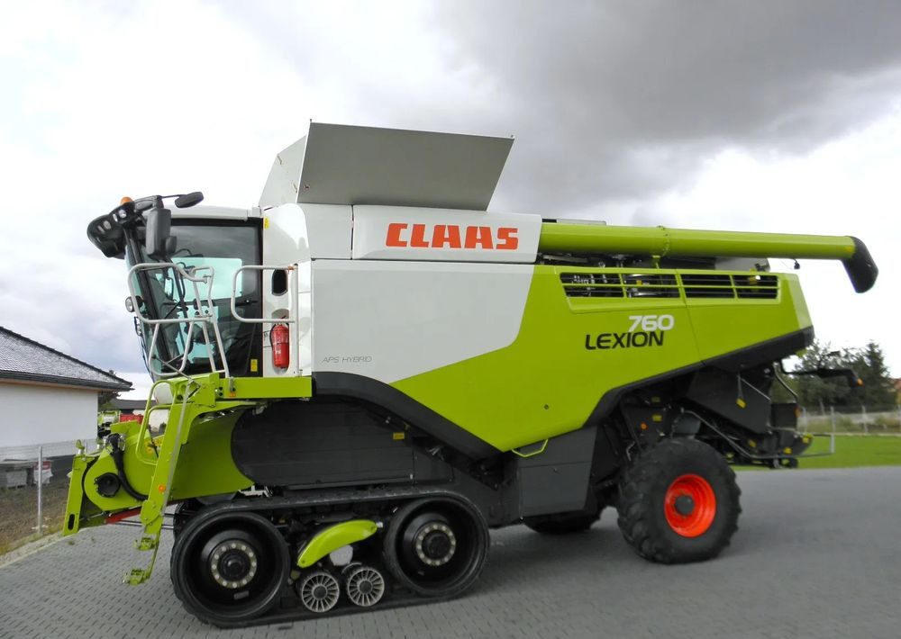 Claas Lexion 760 Terra Trac 2015 Rok, 1900 motgodzin, Heder V 930 2019 Rok, Najbogatsza Wersja, Nie Malowany, Stan Idealny - Maaidorser: afbeelding 5 Claas Lexion 760 Terra Trac 2015 Rok, 1900 motgodzin, Heder V 930 2019 Rok, Najbogatsza Wersja, Nie Malowany, Stan Idealny - Maaidorser: afbeelding 5