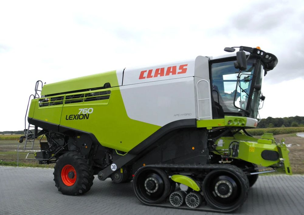 Claas Lexion 760 Terra Trac 2015 Rok, 1900 motgodzin, Heder V 930 2019 Rok, Najbogatsza Wersja, Nie Malowany, Stan Idealny - Maaidorser: afbeelding 3 Claas Lexion 760 Terra Trac 2015 Rok, 1900 motgodzin, Heder V 930 2019 Rok, Najbogatsza Wersja, Nie Malowany, Stan Idealny - Maaidorser: afbeelding 3