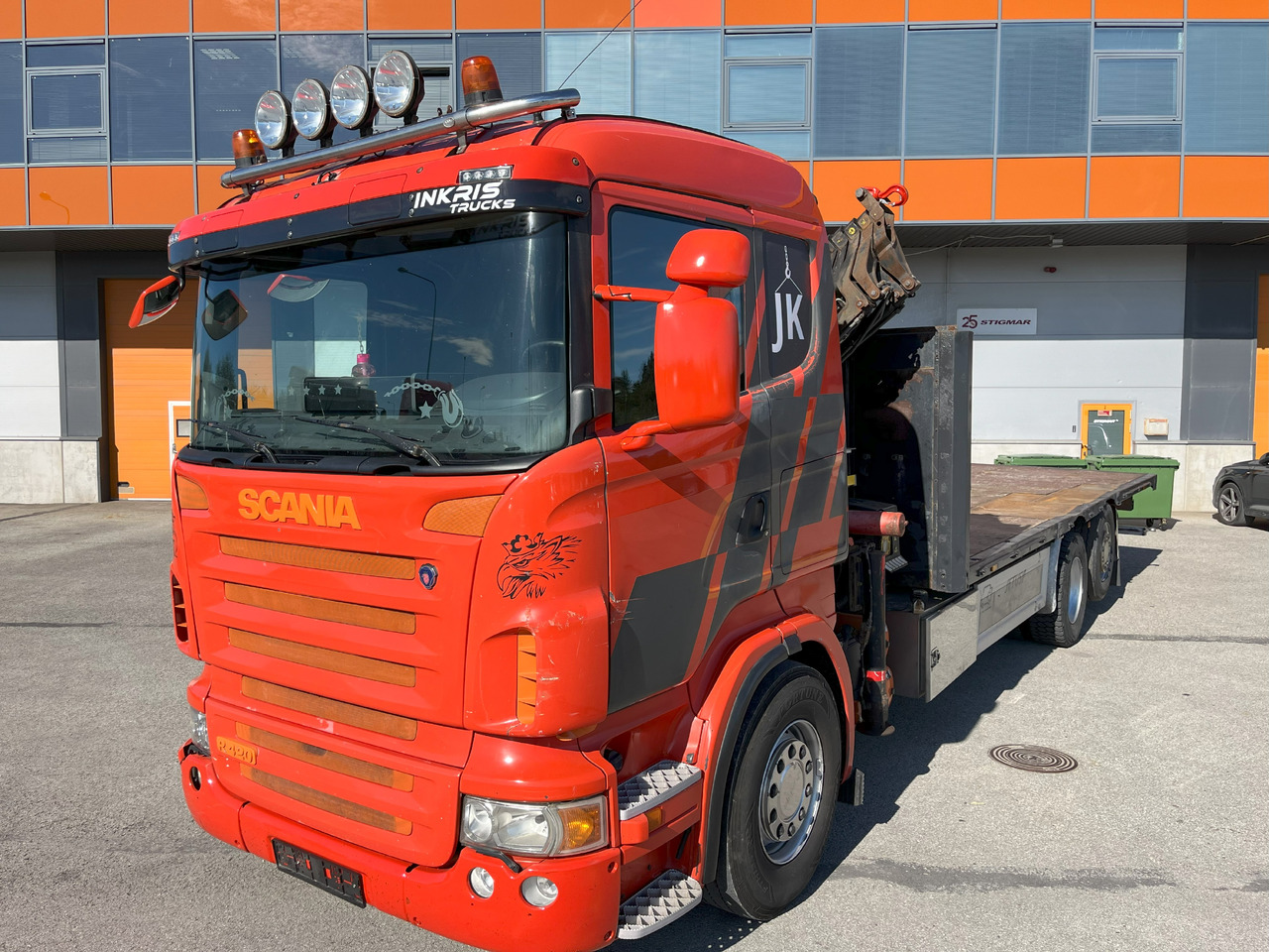 SCANIA R420 6x2 + CRANE FASSI 23TM PLATFORM 7720 - Kraanwagen: afbeelding 4 SCANIA R420 6x2 + CRANE FASSI 23TM PLATFORM 7720 - Kraanwagen: afbeelding 4