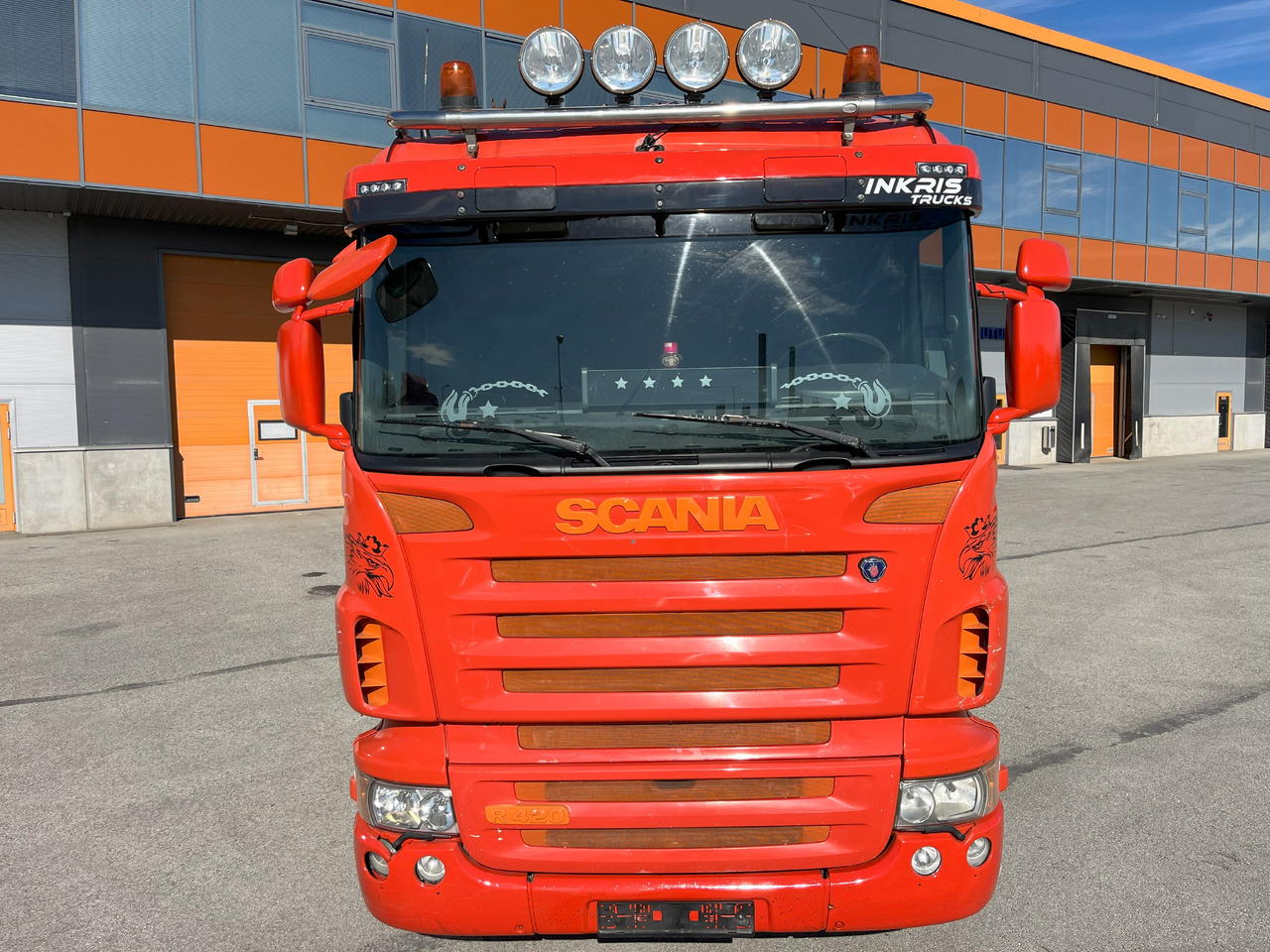 SCANIA R420 6x2 + CRANE FASSI 23TM PLATFORM 7720 - Kraanwagen: afbeelding 3 SCANIA R420 6x2 + CRANE FASSI 23TM PLATFORM 7720 - Kraanwagen: afbeelding 3