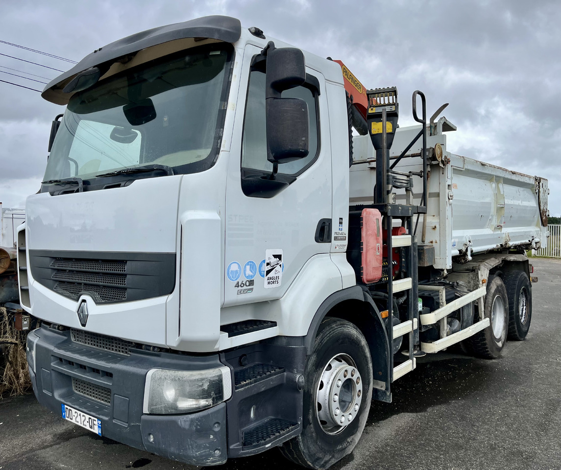RENAULT Premium Lander 460dxi bibenne grue Palfinger pk16001 - Kipper vrachtwagen, Kraanwagen: afbeelding 2 RENAULT Premium Lander 460dxi bibenne grue Palfinger pk16001 - Kipper vrachtwagen, Kraanwagen: afbeelding 2