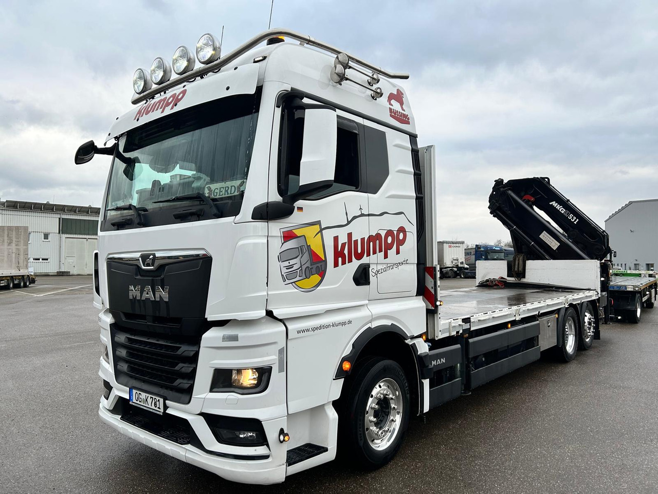 MAN TGX 500 - Vrachtwagen met open laadbak: afbeelding 1 MAN TGX 500 - Vrachtwagen met open laadbak: afbeelding 1