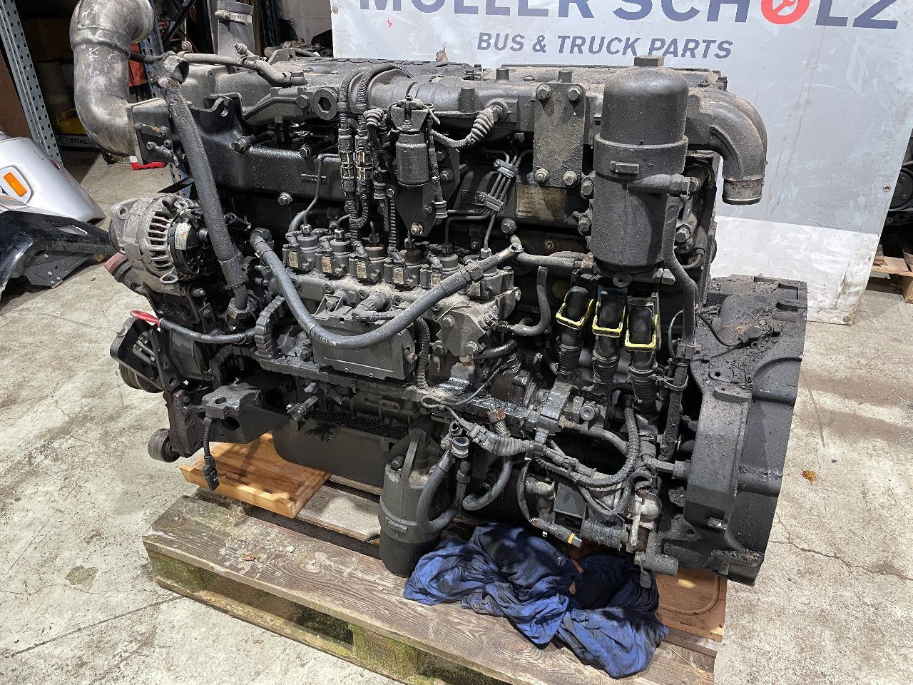 DAF Paccar Motor DAF Solaris PR 183 U2 Urbino 12 Van Hool Temsa 183U2 - Motor voor Bus: afbeelding 5 DAF Paccar Motor DAF Solaris PR 183 U2 Urbino 12 Van Hool Temsa 183U2 - Motor voor Bus: afbeelding 5