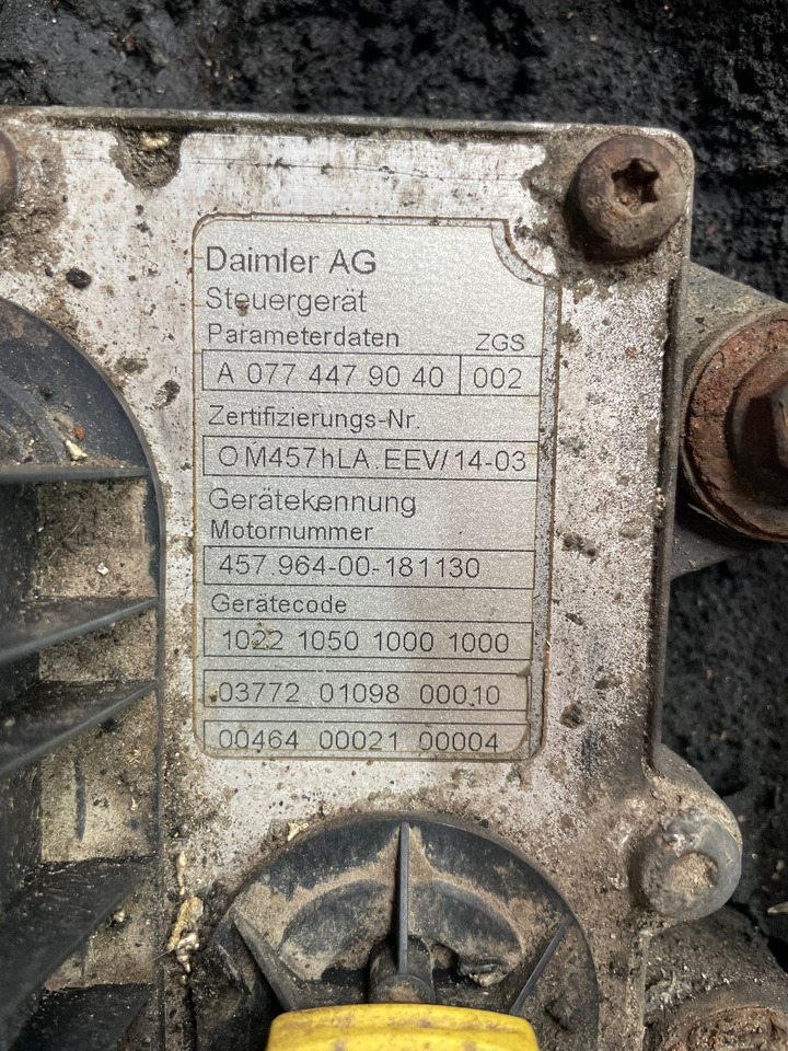 Mercedes-Benz Mercedes Motor OM 457 HLA Citaro LE EEV OM457HLA 457964 Tourismo - Motor voor Bus: afbeelding 5 Mercedes-Benz Mercedes Motor OM 457 HLA Citaro LE EEV OM457HLA 457964 Tourismo - Motor voor Bus: afbeelding 5