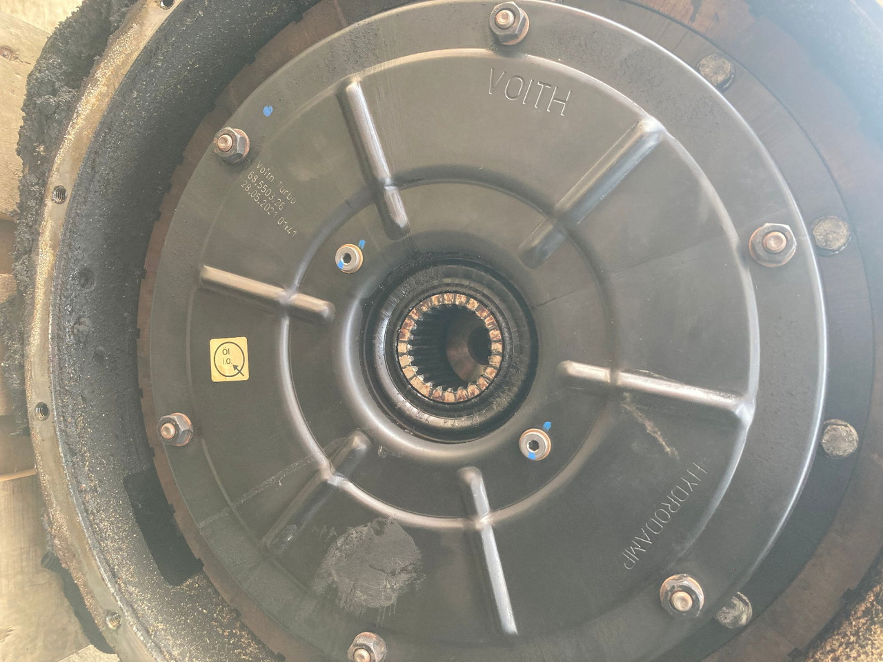 Voith Voith Hydrodamp 68.5503.26 64.0260.13 Torsionsschwingungsdämpfer - Versnellingsbak en onderdelen voor Bus: afbeelding 1 Voith Voith Hydrodamp 68.5503.26 64.0260.13 Torsionsschwingungsdämpfer - Versnellingsbak en onderdelen voor Bus: afbeelding 1