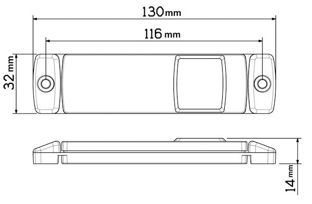 TRP Boczna lampa obrysowa LED 1528142 zamiennik Hella 2PS 008 645 - Lichten/ Verlichting: afbeelding 2 TRP Boczna lampa obrysowa LED 1528142 zamiennik Hella 2PS 008 645 - Lichten/ Verlichting: afbeelding 2