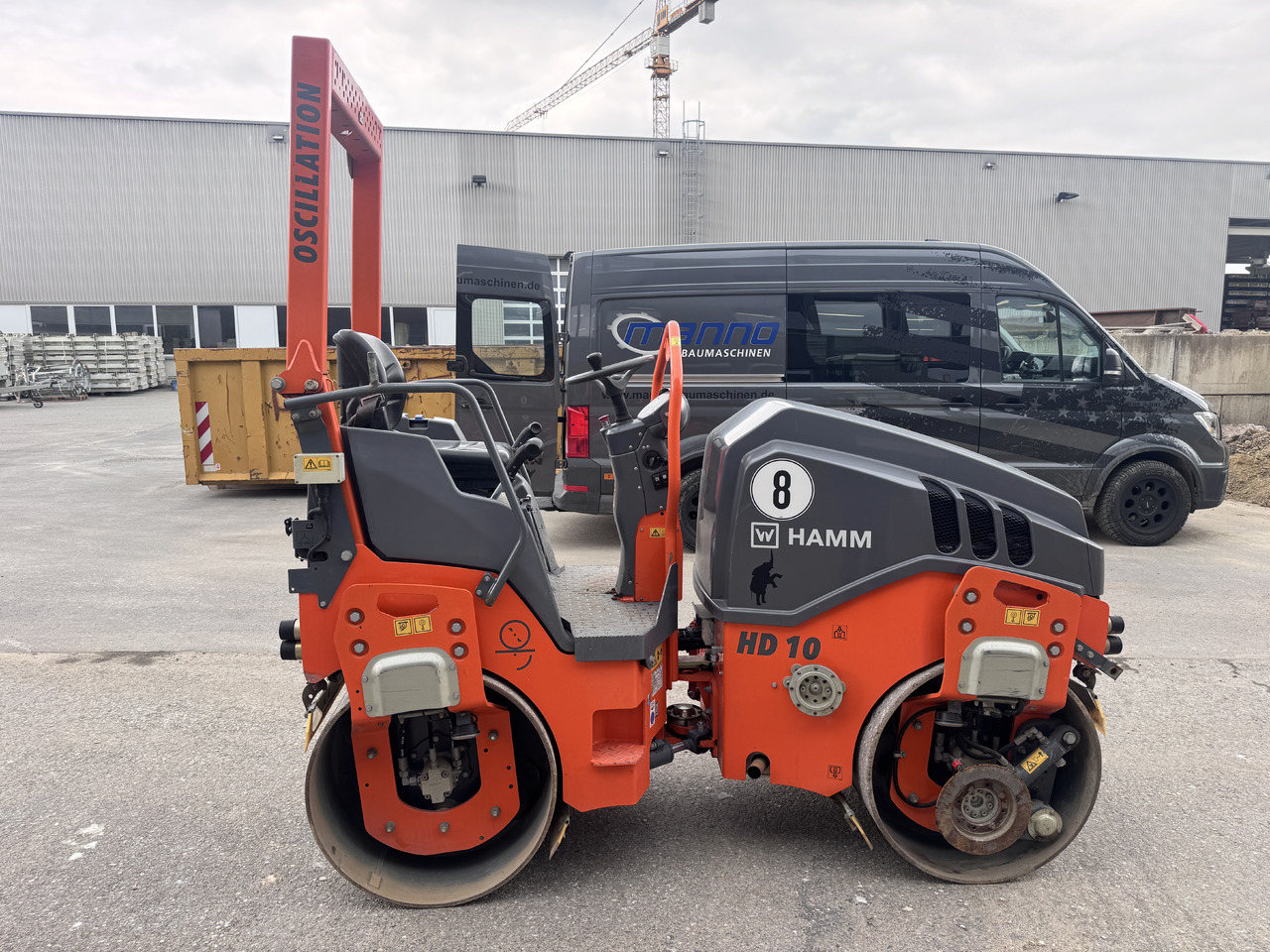 Hamm HD 10 VO - Asfaltwals: afbeelding 3 Hamm HD 10 VO - Asfaltwals: afbeelding 3