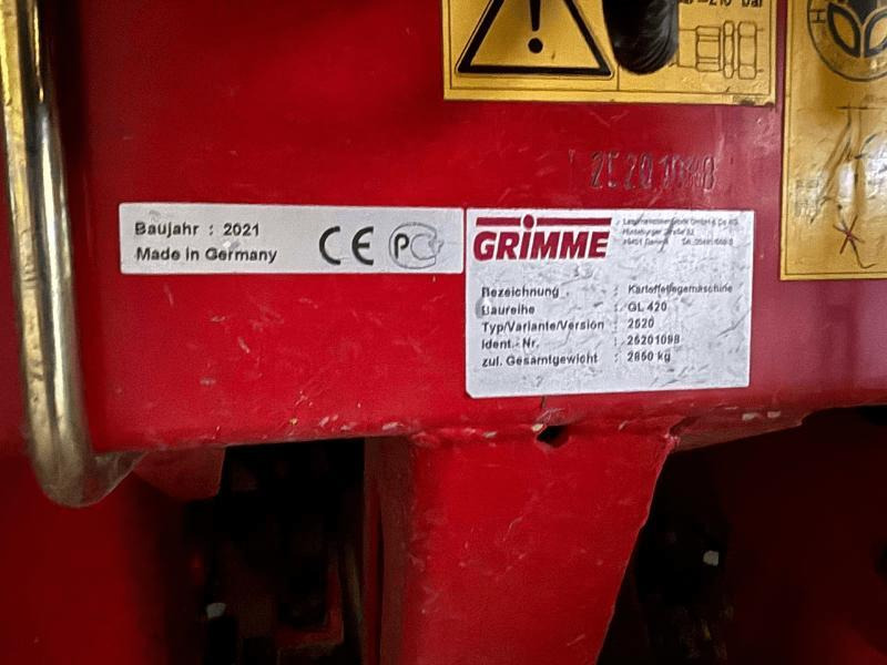 GRIMME GL420 - Aardappelpootmachine: afbeelding 5 GRIMME GL420 - Aardappelpootmachine: afbeelding 5