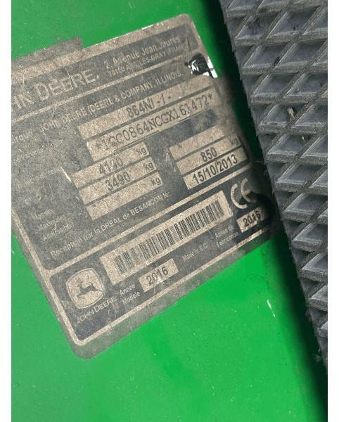 JOHN DEERE 864 MAXICUT - Ronde balenpers: afbeelding 2 JOHN DEERE 864 MAXICUT - Ronde balenpers: afbeelding 2