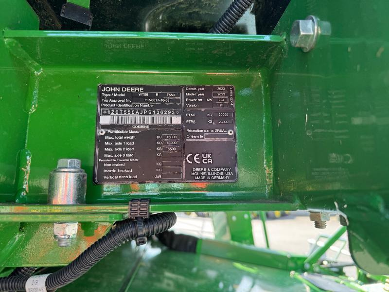 JOHN DEERE T550 - Maaidorser: afbeelding 4 JOHN DEERE T550 - Maaidorser: afbeelding 4