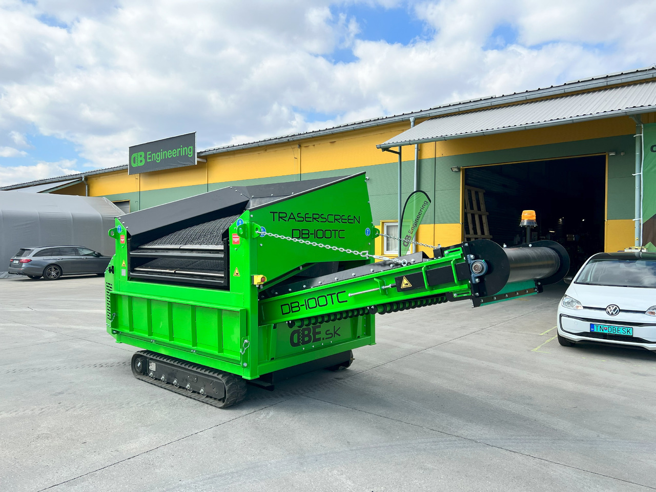 DB Engineering TraserScreen DB-100TC - Zeefinstallatie: afbeelding 1 DB Engineering TraserScreen DB-100TC - Zeefinstallatie: afbeelding 1