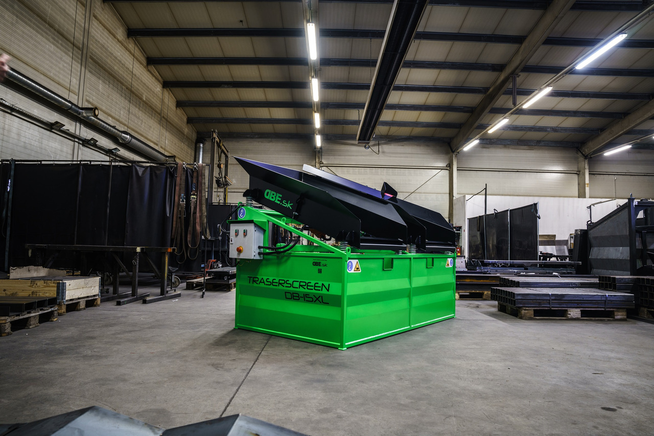 DB Engineering TraserScreen DB-15XL - Zeefinstallatie: afbeelding 2 DB Engineering TraserScreen DB-15XL - Zeefinstallatie: afbeelding 2