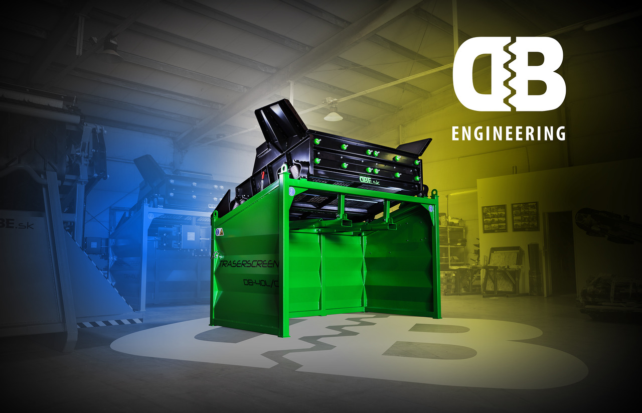 DB Engineering TraserScreen DB-40L - Zeefinstallatie: afbeelding 2 DB Engineering TraserScreen DB-40L - Zeefinstallatie: afbeelding 2