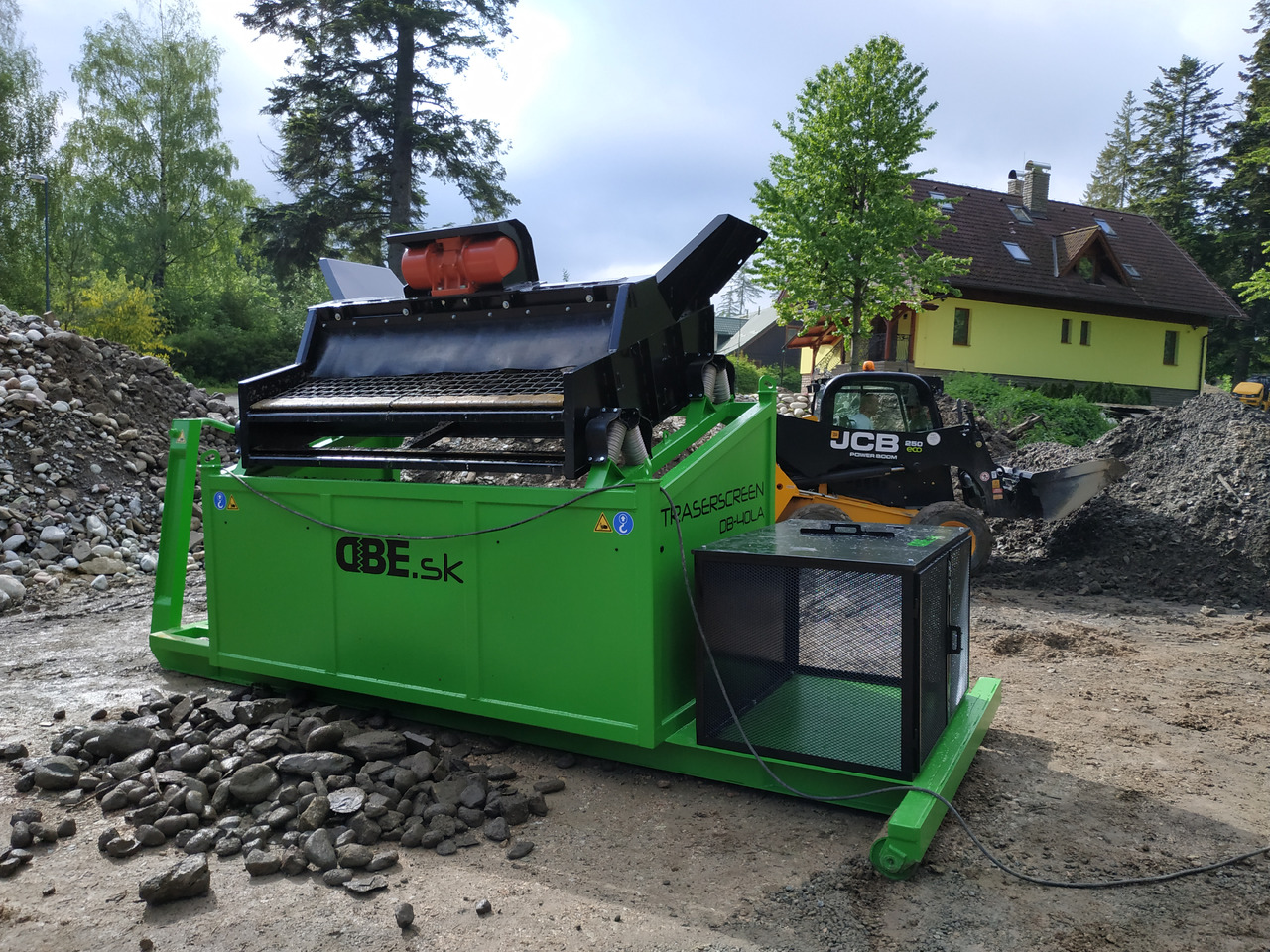 DB Engineering TraserScreen DB-40LA - Zeefinstallatie: afbeelding 4 DB Engineering TraserScreen DB-40LA - Zeefinstallatie: afbeelding 4