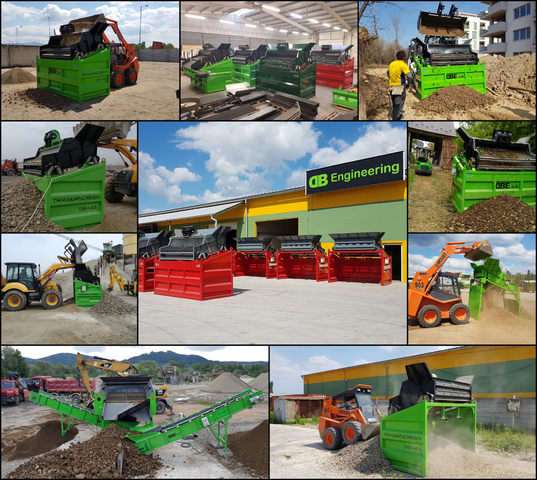 DB Engineering TraserScreen DB-40M - Zeefinstallatie: afbeelding 5 DB Engineering TraserScreen DB-40M - Zeefinstallatie: afbeelding 5