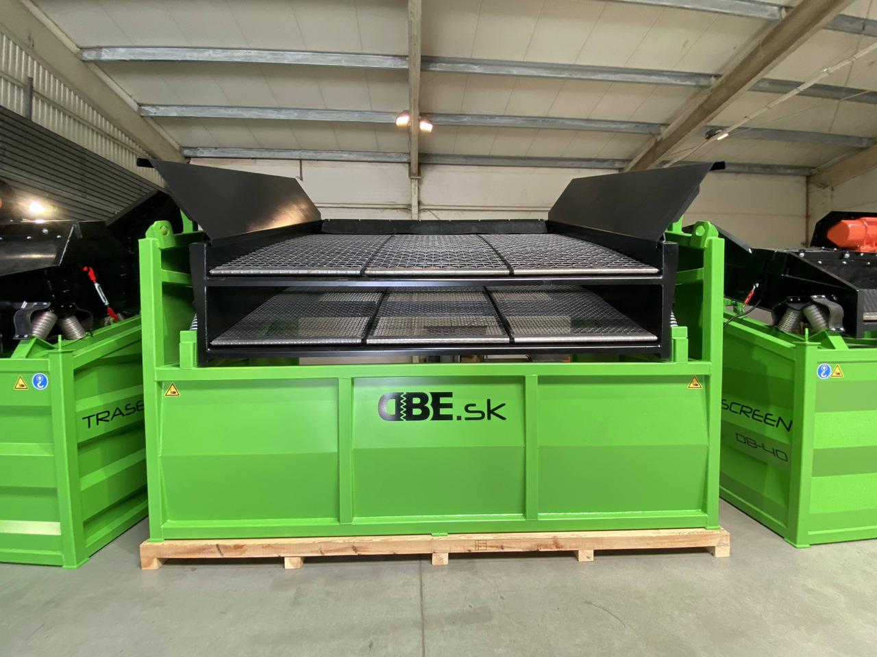 DB Engineering TraserScreen DB-50 - Zeefinstallatie: afbeelding 2 DB Engineering TraserScreen DB-50 - Zeefinstallatie: afbeelding 2