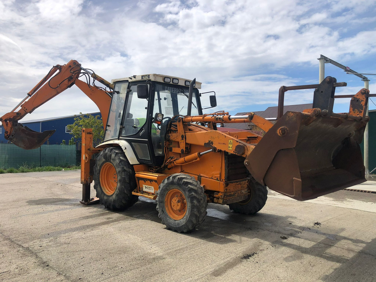 CATERPILLAR 428 C TERRACING EQUIPMENT BULLDOEXCAVATOR - Graaflaadmachine: afbeelding 4 CATERPILLAR 428 C TERRACING EQUIPMENT BULLDOEXCAVATOR - Graaflaadmachine: afbeelding 4