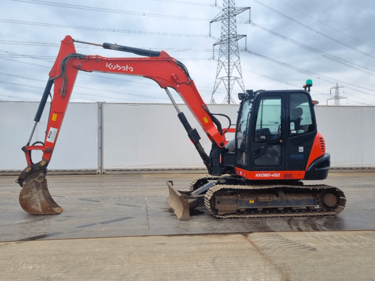 Kubota KX080-4A2 Excavator, TOP !!! - Minigraafmachine: afbeelding 2 Kubota KX080-4A2 Excavator, TOP !!! - Minigraafmachine: afbeelding 2